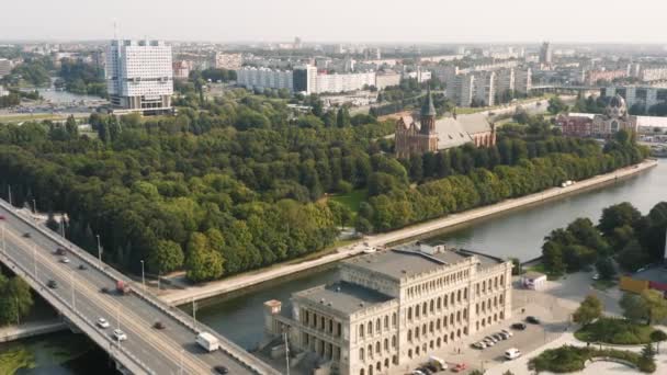 Cityscape de Kaliningrado — Vídeo de Stock