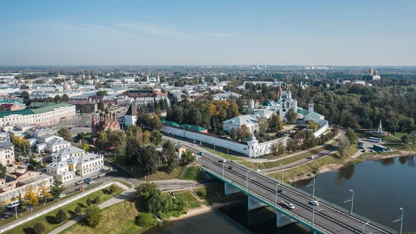 Vista aerea di Jaroslavl — Foto Stock