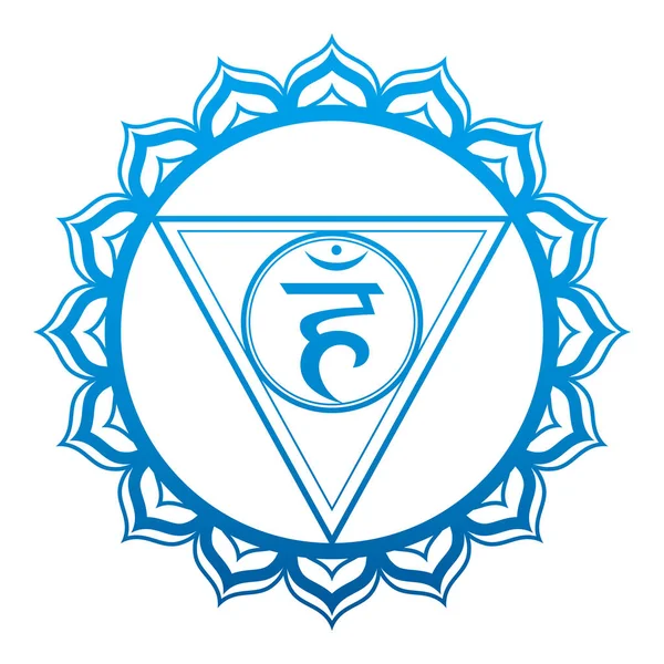 Illustration Vectorielle Chakra Gorge — Image vectorielle