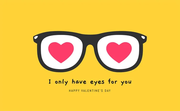 Gözlük şeklinde kalp gözleri ile