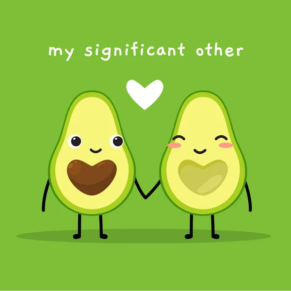 Avokado kalp şeklinde tohum