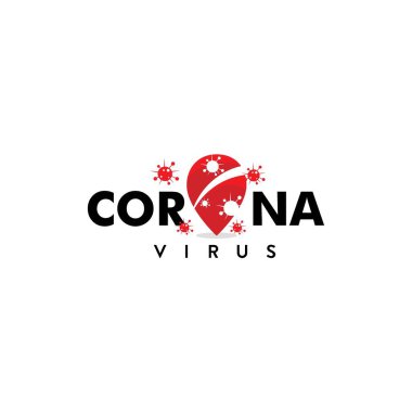 Corona virüsü # 2 için tehlike logosu