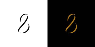 Lüks ve modern sonsuzluk 8 logo tasarımı