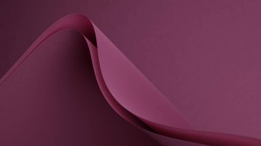 Renk tasarımı karton kalınlığının 3d görüntüsü