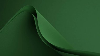 Renk tasarımı karton kalınlığının 3d görüntüsü