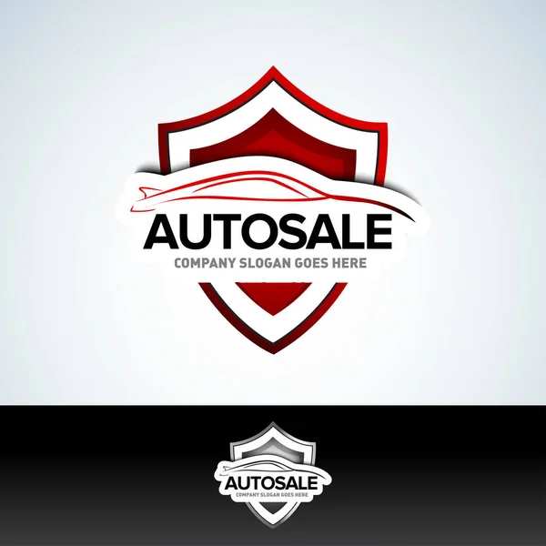 Autosale Car Logotype Car Service Repair Vector Car Logo Isolated — Stock Vector