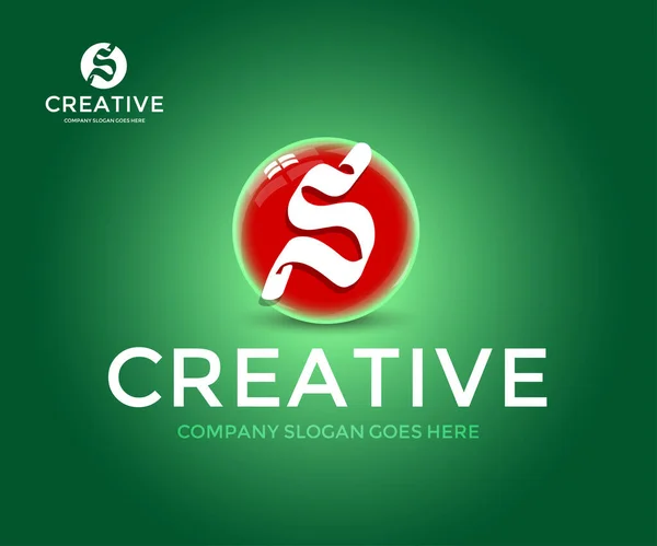 Logotype Lettre Lettrage Créatif Lettre Brosse Logo Icône Conception Éléments — Image vectorielle