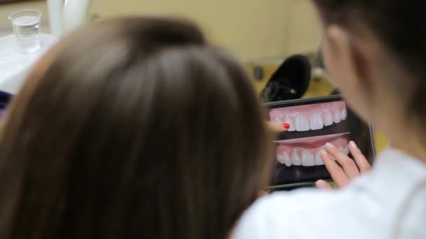 Dentiste Communique Avec Client — Video