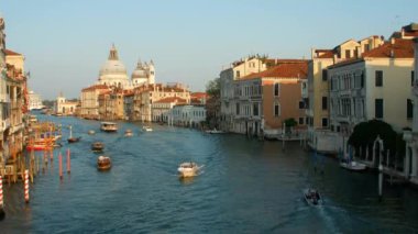 Büyük Kanal ve Bazilika Santa Maria della Salute, Venedik, İtalya