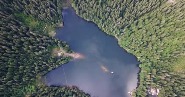 Tipo Altitud Lago Montaña — Vídeos de Stock