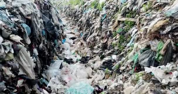 Śmieci Metropolii Zanieczyszczenie Środowiska — Wideo stockowe
