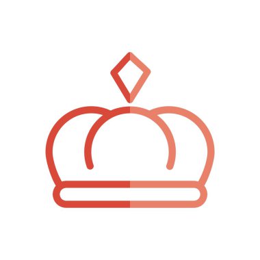 kraliyet taç vektör simgesi