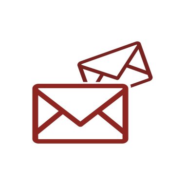 Basit zarf e-posta simgesi