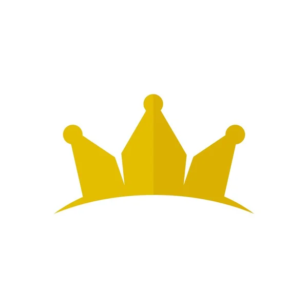 Royal Crown Vector Icon — Stock Vector