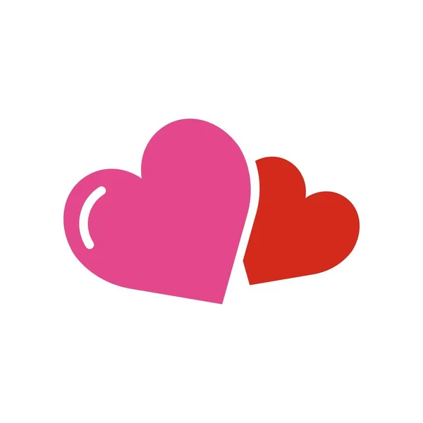 Проста Піктограма Серця Любові — стоковий вектор