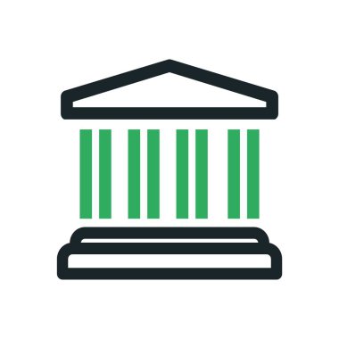 Executive iş bankacılık simgesi