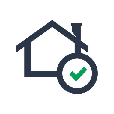 Ev bakım sigorta simgesini