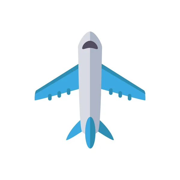 Illustration Airplane Icon — Stock Vector