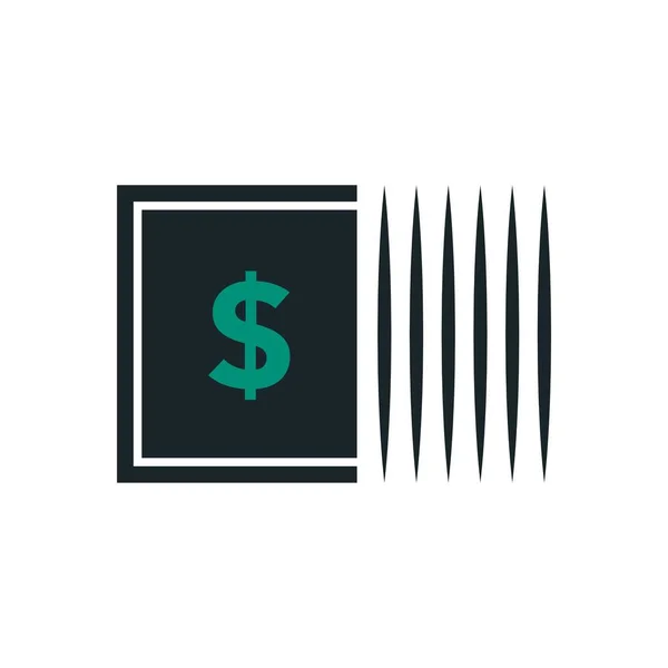 Icono Banca Ejecutiva — Vector de stock