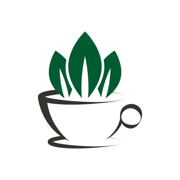 咖啡和茶向量图标 — 图库矢量图片