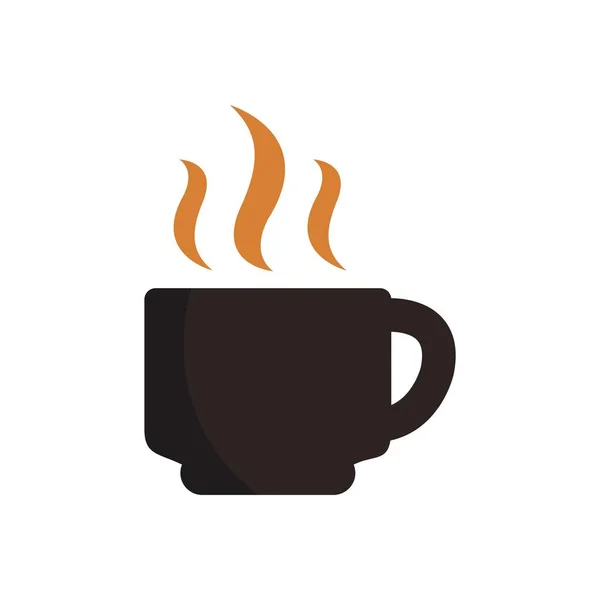 Icono Vectorial Café — Archivo Imágenes Vectoriales