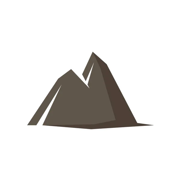 Beauty Nature Mountain Landscape — Stock Vector