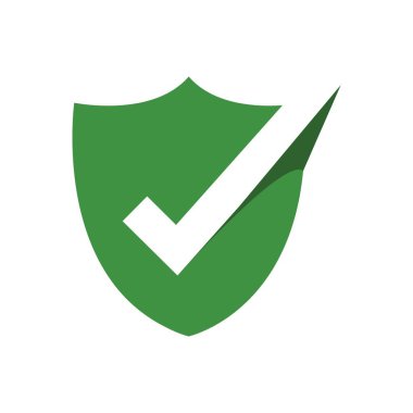 Yaratıcı güvenlik kalkan logo