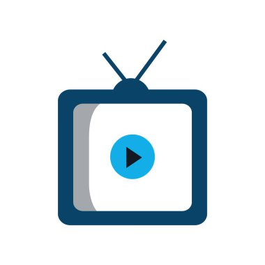 TV ve film vektör simgesi