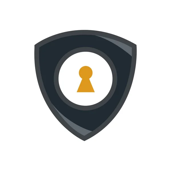 Logo Escudo Seguridad Creativa — Archivo Imágenes Vectoriales