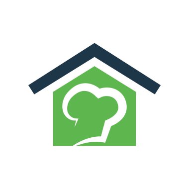 Modern Şef mutfak logosu