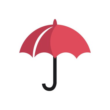 Basit sonbahar şemsiye vektör