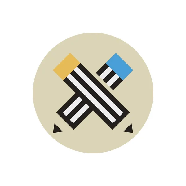 Stationery Office Vektor Symbol — Stock vektor