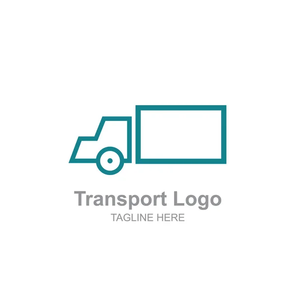 Simple Transportation truck logo