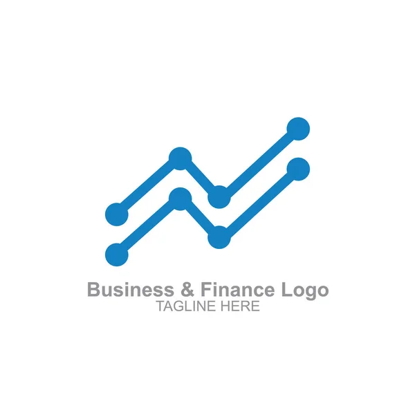 Business Finance Logo — Stock Vector