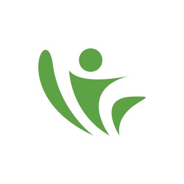 Mutlu sevimli insanlar illüstrasyon