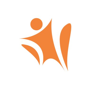 Mutlu sevimli insanlar illüstrasyon