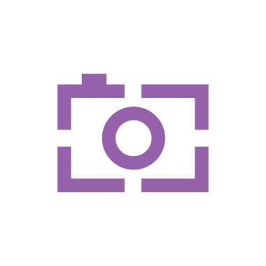 Dijital fotoğraf makinesi fotoğraf logo