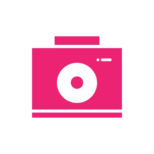 Digitalkamera Fotografering Logotyp — Stock vektor