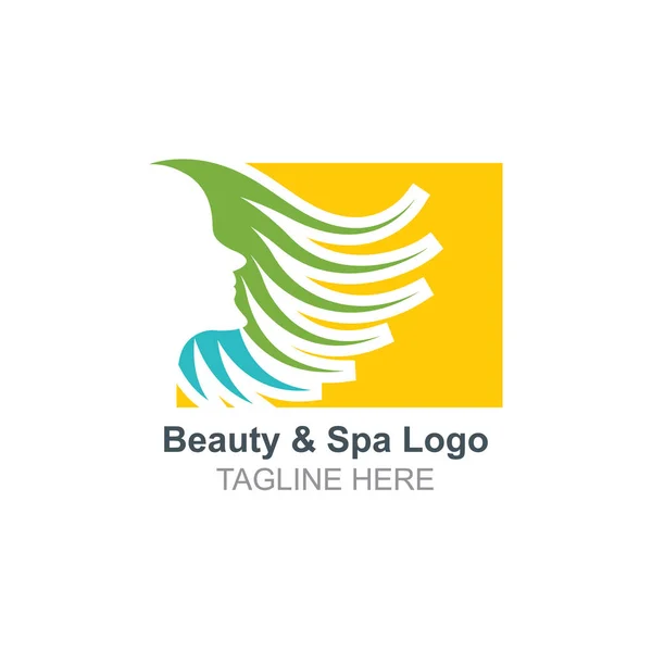 Beauty Und Wellness Logo — Stockvektor