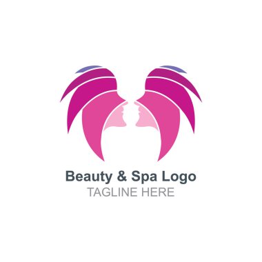Güzellik ve spa logosu