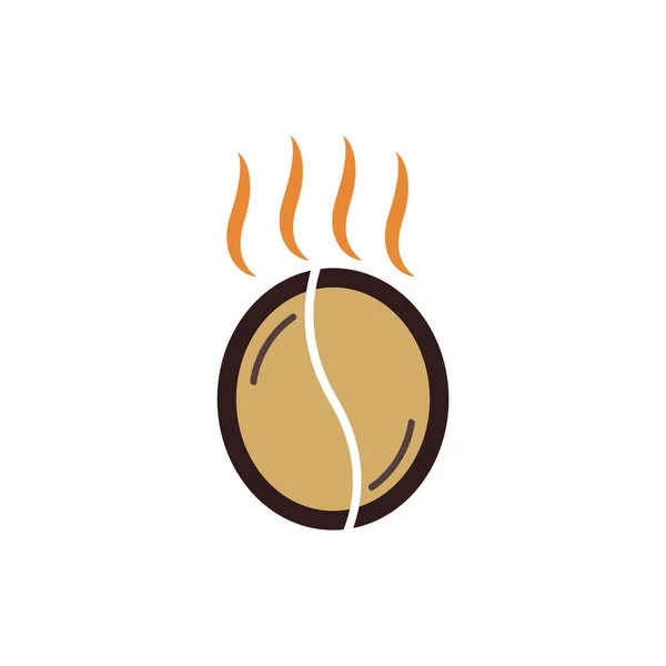 Logo Für Kaffee Und Tee — Stockvektor