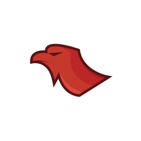 Wild Eagle Head Symbol Predator — Stock Vector