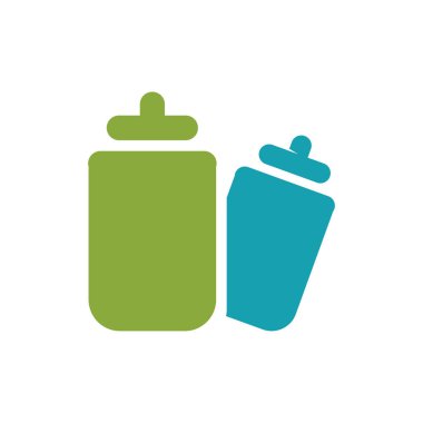 Renkli yaratıcı çocuklar logosu