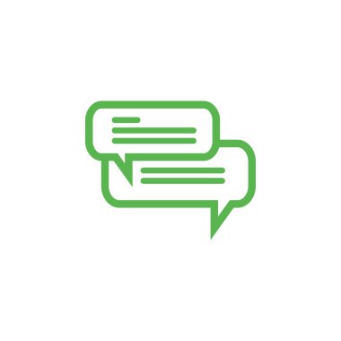 Sohbet iletisi kabarcık varyasyon