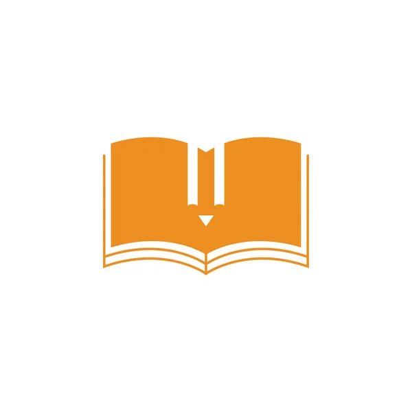Reading Book Study Design — Stock Vector