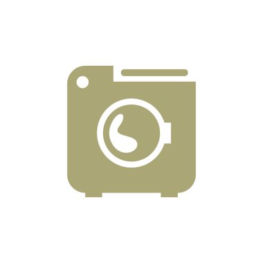 Temiz Bakımı Çamaşırhane illüstrasyon