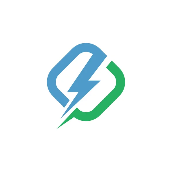 Projeto Energia Elétrica — Vetor de Stock