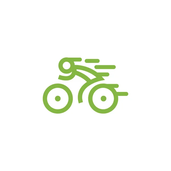 Ícone Vetor Atividade Bicicleta —  Vetores de Stock