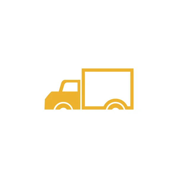 Μεταφορές Εμπορευματοκιβωτίων Υλικοτεχνική Φορτηγό — Διανυσματικό Αρχείο