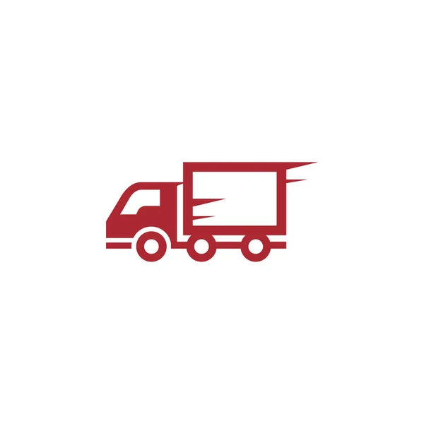 Transport Logistiek Truck Container — Stockvector